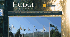 Desktop Screenshot of hodgefuneralhome.com