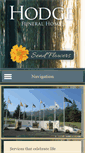 Mobile Screenshot of hodgefuneralhome.com